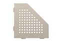 Schluter - Tablette "Square" pentagonale d'angle 195x195mm Shelf-E-S2 - Sable structuré